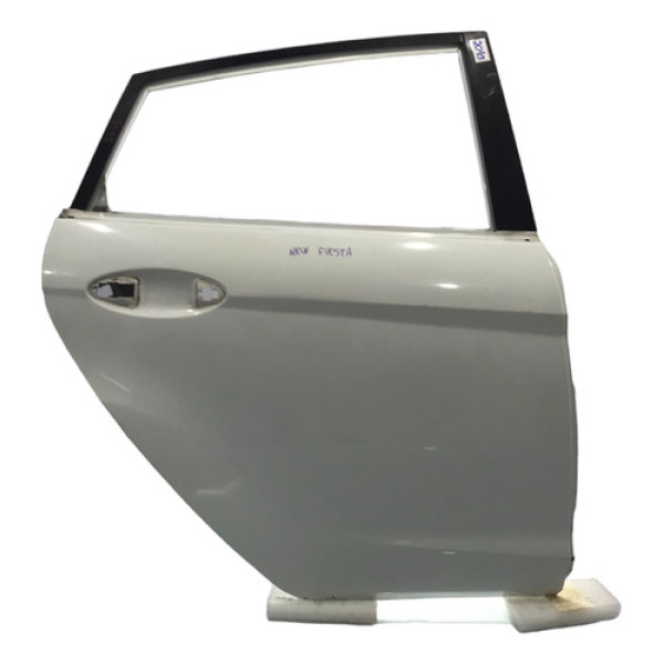 Porta Traseira Direita Ford New Fiesta Hatch 2011/2021 Traseira Direito Branca