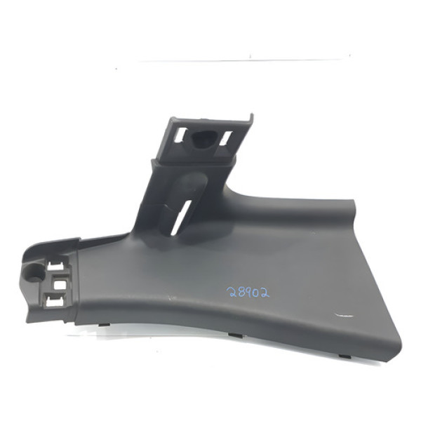 Acabamento Coluna Porta Traseira Esquerda Oroch 2015/2021 Preto Listras