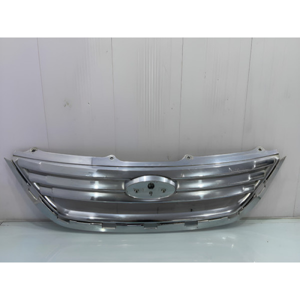 Grade Pára-choque Dianteiro Ford New Fiesta Mexicano 11/13 Brilhante