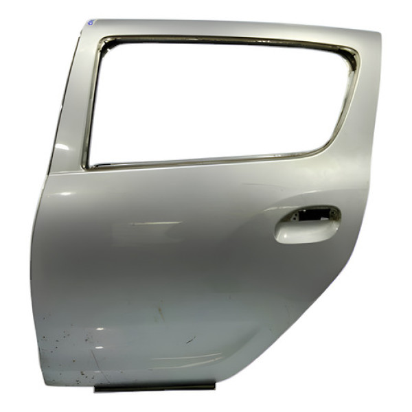 Porta Traseira Esquerda Renault Sandero 2015/2020 Traseira Esquerda Cinza