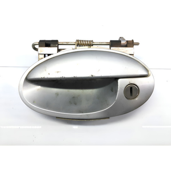 Maçaneta Externa Dianteira Esquerda Chevrolet Celta 2007/14 Prateado
