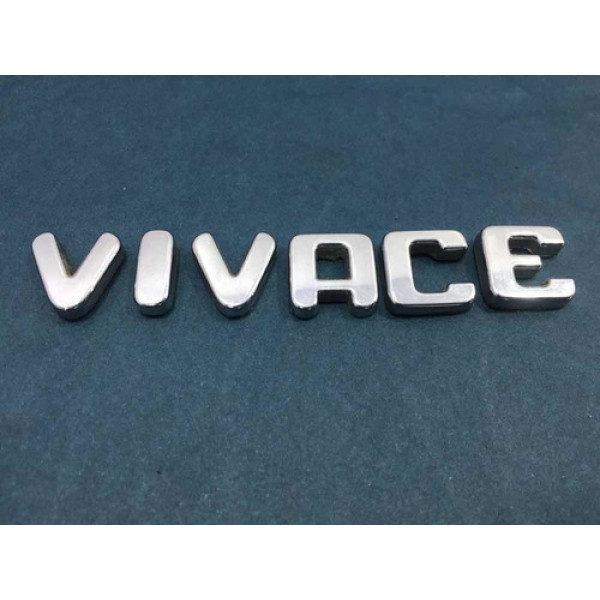 Emblema Traseiro Vivace Fiat Vivace 2012....