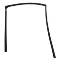 Borracha Canaleta Vidro Traseiro Esquerdo Onix Plus 20/23 Preto