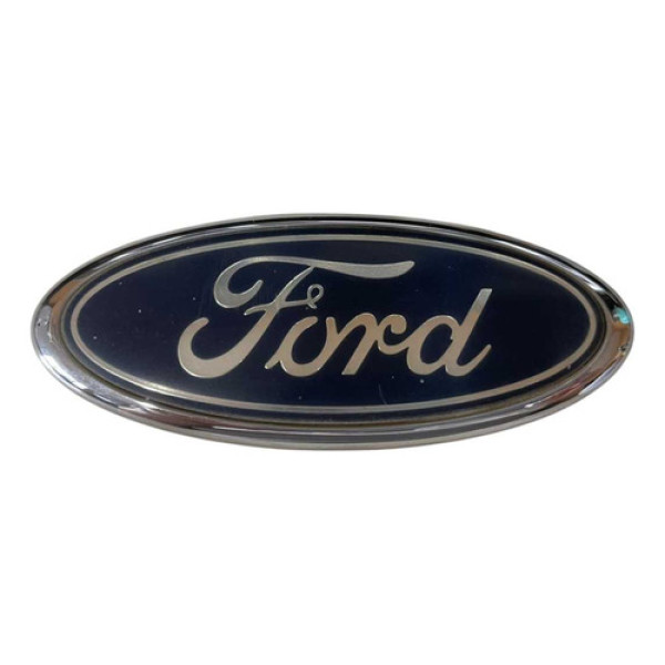 Emblema Ford Capo Traseiro Ford Fiesta 2002/2013 Azul