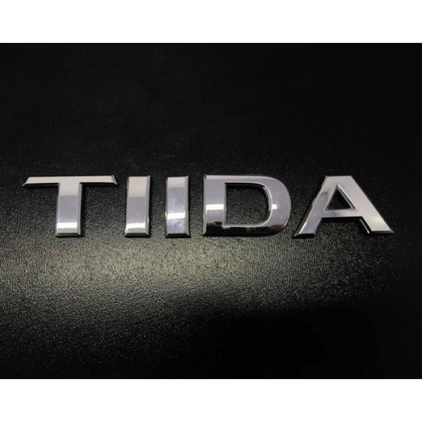 Emblema Capô Traseiro Escrita Tiida Nissan Tiida 2008/2012