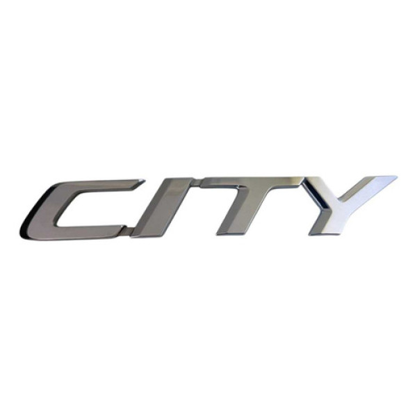 Emblema City Capô Traseiro Honda 2013/2015 Cromado