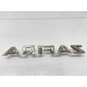 Emblema Zafira Capo Traseiro Chevrolet Zafira 2001/2012
