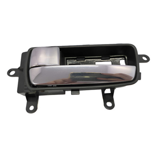 Maçaneta Interna Dianteira Esquerda Sentra 2008/2012 46589 Prata Dianteira