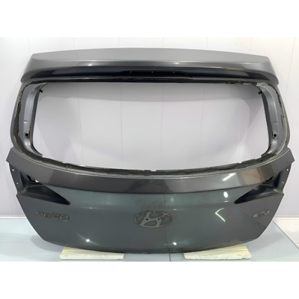 Capô Tampa Traseiro Hyundai Hb20 2013/2018 Cinza-escuro