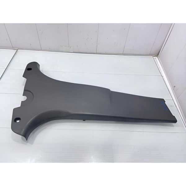 Moldura Inferior Coluna Central Direita Captur 2017/2023 Preto Listras