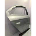 Porta Traseira Esquerda Chevrolet Onix 2013/2019 Com Detalhe Traseira Esquerda Prateado