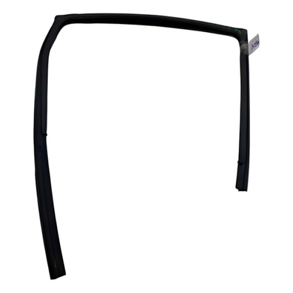 Borracha Canaleta Porta Traseira Esq Renault Duster 2012/18 Preto