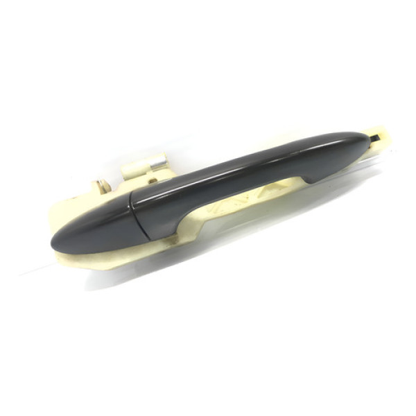 Maçaneta Externa Preta Porta T.d Hyundai Hb20 Hatch 2016 Preto