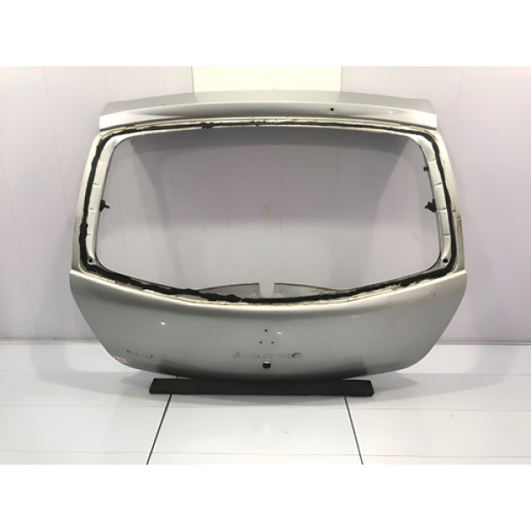 Capô Tampa Traseira Renault Sandero 2007/2014 Com Detalhes Prateado