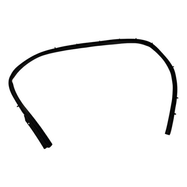 Borracha Vedação Porta Tras Esquerda Renault Captur 2017/23 Preto