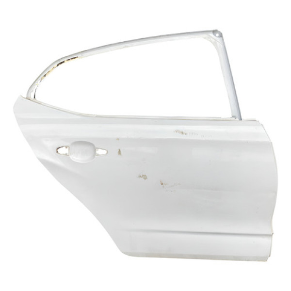 Porta Traseira Direita Citroën C4 Lounge 2014/2018 51712 Traseira Direito Branco