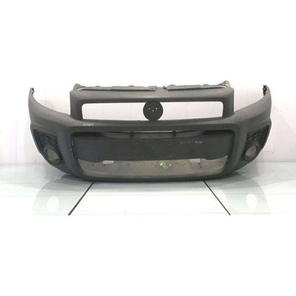 Para-choque Dianteiro Fiat Strada 2015/2021 C/det Cinza-escuro