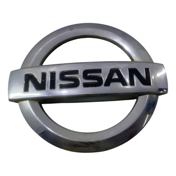 Emblema Tampa Traseira Nissan Sentra 2008/2012 47197 Prata