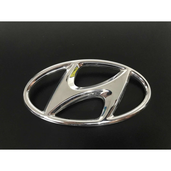 Emblema Hyundai Capô Traseiro Hyundai Hb20 Sedan 2016