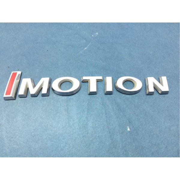 Emblema Imotion Capô Traseiro Volkswagen Polo 2015