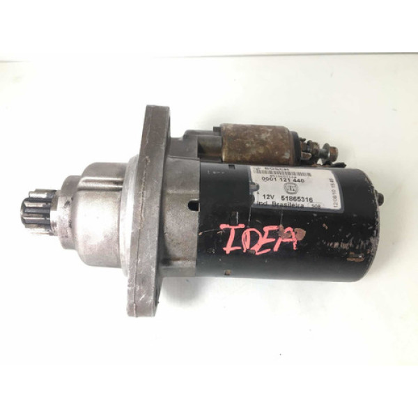 Motor Partida Fiat Bravo Idea Palio Etorq  1.8/1.6 2013