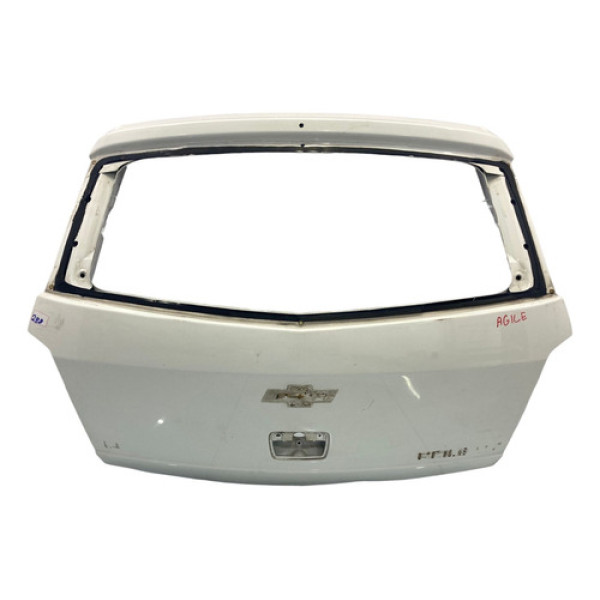 Capo Tampa Traseira Chevrolet Agile 2008/2016 Branco