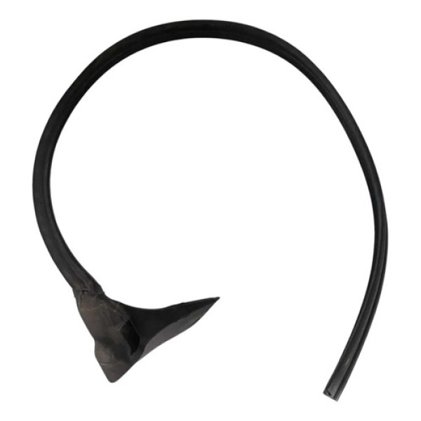 Borracha De Vedação Porta Dianteira Esquerda Jetta 2011/2016 Preto