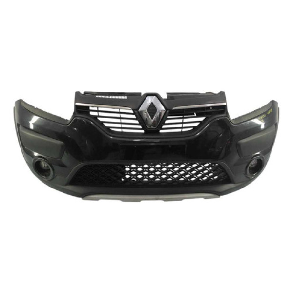 Para Choque Dianteiro Renault Sandero Stepway 2015/18 46223 Preto