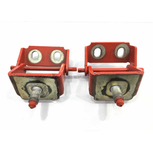 Par Dobradiça Capô Traseiro Ford New Fiesta Hatch 2014/2021