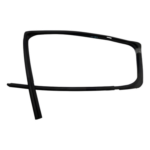 Borracha Canaleta Porta Tras Esq Renault Sandero 2015/2023 Preto