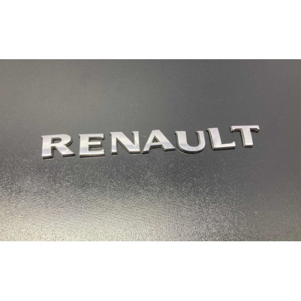Emblema Renault Capô Traseiro Renault Clio 2010