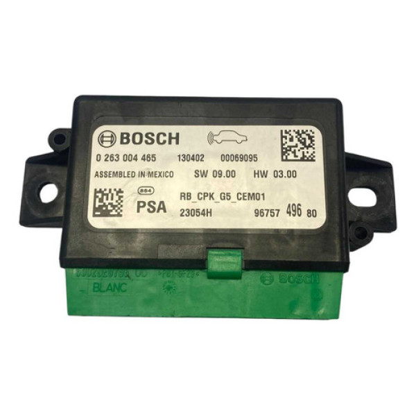 Modulo Sensor De Estacionamento Peugeot 208 2013/2021 Preto