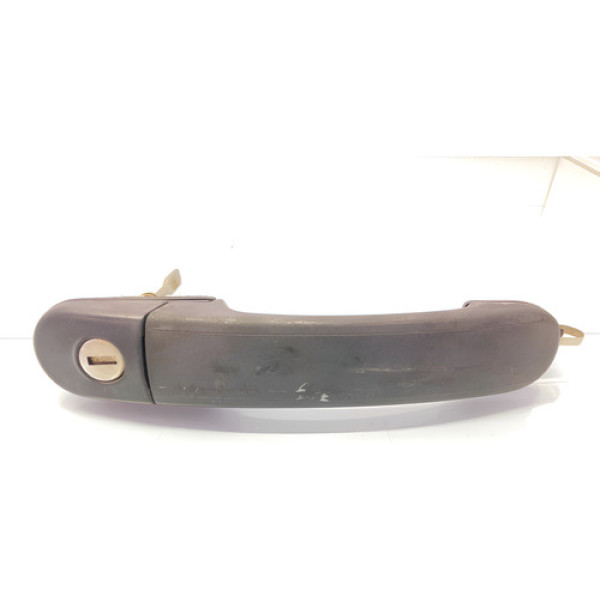 Maçaneta Externo Dianteira Dir Volkswagen Gol G4 06/14 C/det Preto