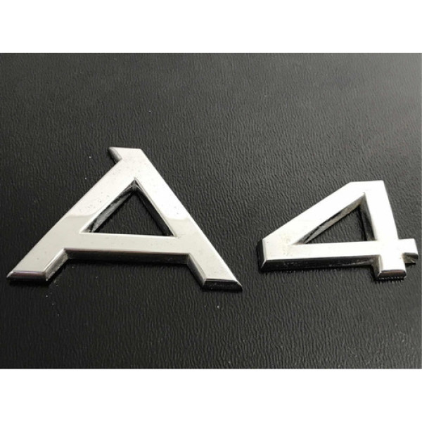 Emblema A4 Capô Traseiro Audi A4 2009/2011