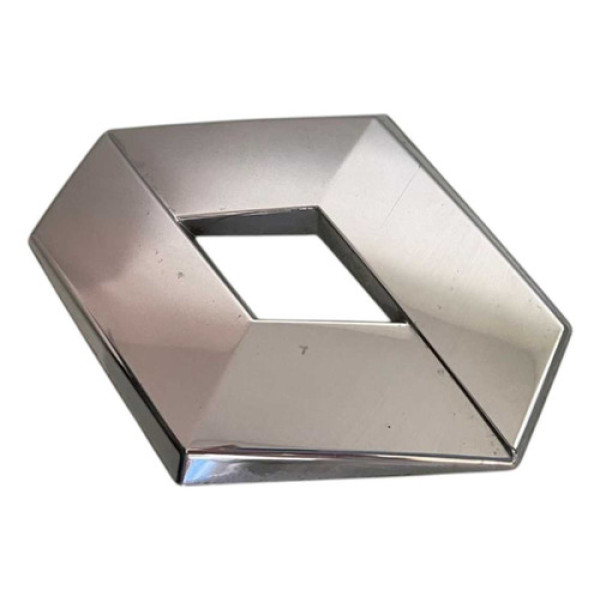 Emblema Renault Capo Traseiro Renault Sandero 2008/2020 Prata
