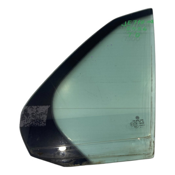 Vidro Fixo Porta Traseira Direita Volkswagen Jetta 2008/2010