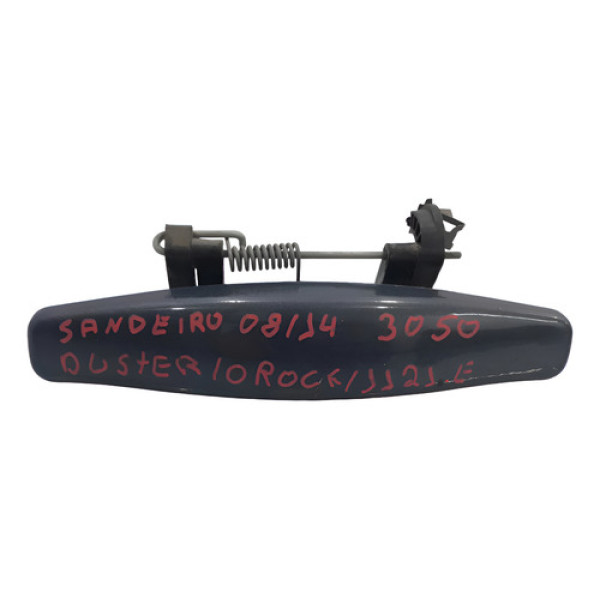 Maçaneta Traseira Esq Sandero 08/14 Duster 10/15 Oroch 11/21 Traseira
