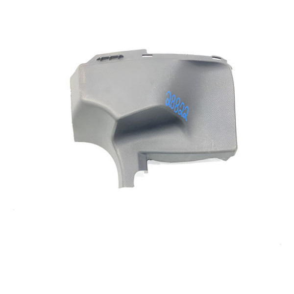 Acabamento Direito Painel Renault Oroch 2015/2021 - Cinza-escuro - Listras