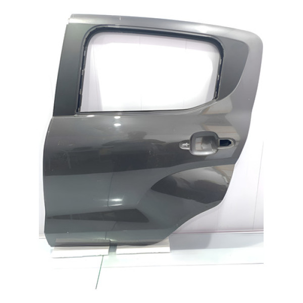 Porta Traseira Esquerda Fiat Mobi 2017/2021 Traseira Esquerda Cinza-escuro
