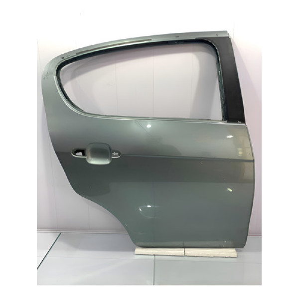 Porta Traseira Direita Fiat Palio Attractive 2012/20 C/det Traseira Direita Cinza-escuro