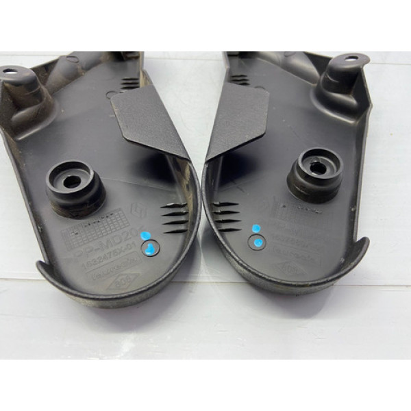 Par Acabamento Banco Dianteiro Esquerdo Sandero 14/20