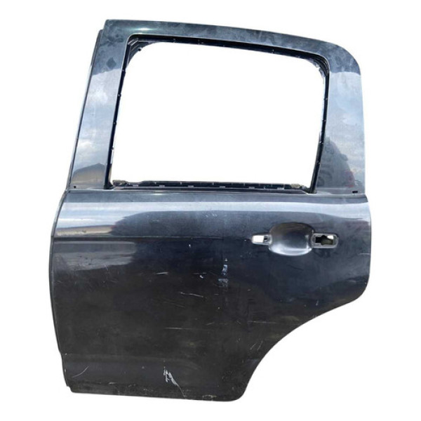 Porta Traseira Esquerda Citroën C3 2013/2020 52788 Traseira Esquerdo Preto