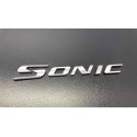 Emblema Sonic Capo Traseiro Gm Sonic 2012/2016