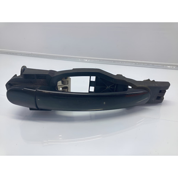 Maçaneta Externa Traseira Esquerda Volkswagen Fox 2013 C/der Preto