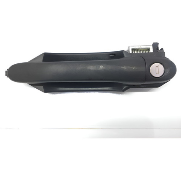 Maçaneta Externa Dianteira Esq Fiat Idea 11/16 C/detalhe Preto