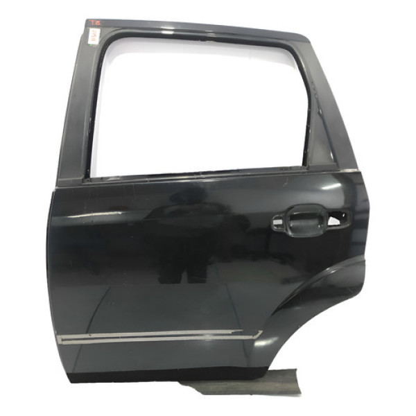 Porta Traseira Esquerda Ford Fiesta 2003/2014 Traseira Esquerda Preto