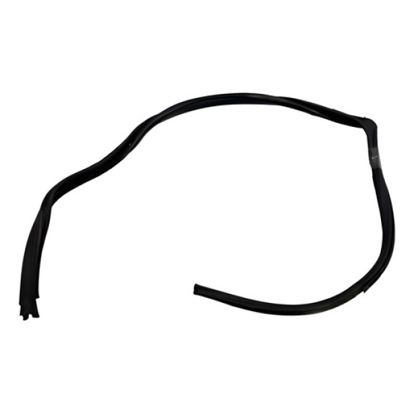 Borracha Canaleta Porta Tras Esq Chevrolet Agile 2008/2018 Preto