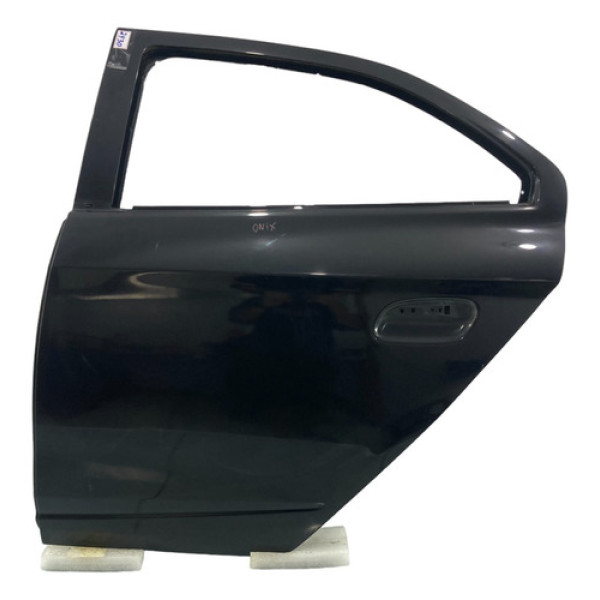 Porta Traseira Esquerda Chevrolet Onix 2013/2019 Traseira Direito Preto