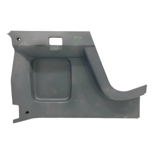 Acabamento Esquerdo Báu Fiat Fiorino 2015/2021 - Preto - Listras