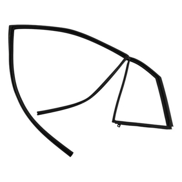 Borracha Canaleta Porta Tras Esq Creta 2017/2021 52684 Preto